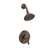 2.0 GPM 1 Handle Lever Shower Faucet Trim Oil Rubbed Bronze