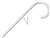 3 DWV J Hook With Nail White