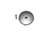 Waste & Overflow Face Plate One Hole W/Screw Chrome Plated