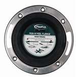 4 X 3 ABS P-n-p Closet Flange With Stainless Steel Ring