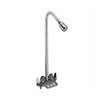 2.5 GPM 2 Handle Utility Shower Faucet Polished Chrome