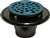 2 - 3 ABS Tile Shower Drain With Stainless Steel Strainer