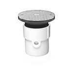 3 Or 4 Adjustable PVC Cleanout Accessory With 6 Cover