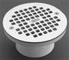 4 Adjustable Drain With 6 Chrome Plated Grate