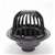 3 PVC Roof Drain With Cast Iron Dome