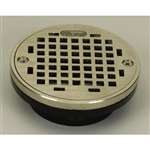 2 - 3 ABS General Purpose Drain With 4 Nickel Strainer