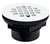2 ABS SW Shower Drain With Plastic Strainer