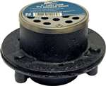 2 Cast Iron IPS Shower Drain With Stainless Steel Strainer