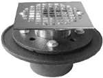 2 IPS Cast Iron Drain With SQR TOP