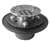 2 IPS Cast Iron Drain With Round TOP