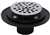 2 No-Hub Cast Iron Drain With Round TOP