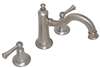 2 Handle Lever Three Piece Roman Tub Faucet Trim Brushed Nickel