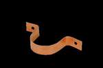 2 Copper Clad Two Hole Strap
