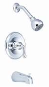 Ccy 2.0 GPM 1 Handle Tub and Shower Trim Polished Chrome *willo