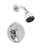 1 Handle Pressure Balance Lever 1.75 Shower Trim Polished Chrome