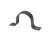 2 Galvanized Two Hole Pipe Strap