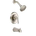 Ccy 2.0 1 Handle 2.0 Lever Tub and Shower Trim Brushed Nickel