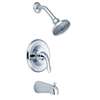 Ccy 2.0 1 Handle 2.0 Lever Tub and Shower Trim Polished Chrome