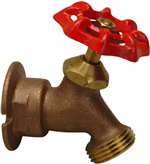 Not For Potable Use 1/2 Brass IPS Economy Angle Sillcock