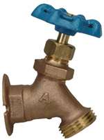 Not For Potable Use 1/2 Brass IPS Angle Sillcock