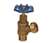 Not For Potable Use 1/2 Brass MIP Boiler Drain