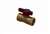 1/2 Bronze Lever Handle Two Piece GAS Ball Valve