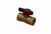 1/2 Bronze Lever Handle Two Piece GAS Ball Valve