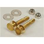 1/4 X 2-1/4 Brass Snap Closet Bolt NW
