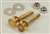 1/4 X 3-1/2 Brass Snap Closet Bolt NW