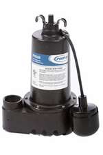1/3HP Cast Iron Effluent Pump Tethered