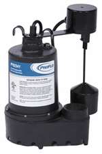 3/10HP Cast Iron Submersible Sump Pump With Vertical Swc