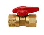 3/4 X 3/4 FIP X FIP One Piece Lever Handle GAS Ball Valve