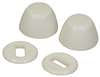 Plastic Bolt Cap White