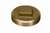 1-1/4 Raised Head Square Cut IPS Brass Plug