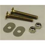 5/16 X 2-1/4 Brass Closet Bolt Round