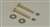1/4 X 2-1/4 BP Closet Bolt Double Round N&W