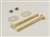 1/4 X 3-1/2 Brass Closet Bolt Oval NW