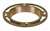 4X1-1/8 Brass Closet Flange