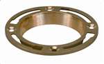 4X1-1/8 Brass Closet Flange