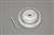 7-1/4 Plastic Dome Cleanout Cover Chrome