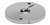 3/8 IPS Floor / Ceiling Plate Polished Chrome