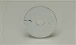 1/2 CTS Floor / Ceiling Plate Polished Chrome