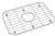 17.5 X 12.25 Basin Grid For PF Stainless Steel