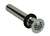 1-1/4 X 6 17 Gauge Grid Drain Chrome