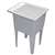 Economy Single Laundry Sink With Legs