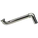 1-1/2 Offset Drain Less Basket Strainer Chrome
