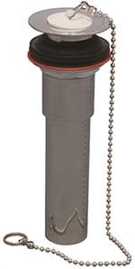 1-1/4 Brass PO Plug Chrome