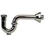 1-1/4 17 Gauge P Trap W/CO Chrome