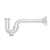 1-1/2 Semi Cast P Trap Chrome