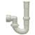 1-1/2 Plastic P Trap Slip-Joint With Extension Tube WH
